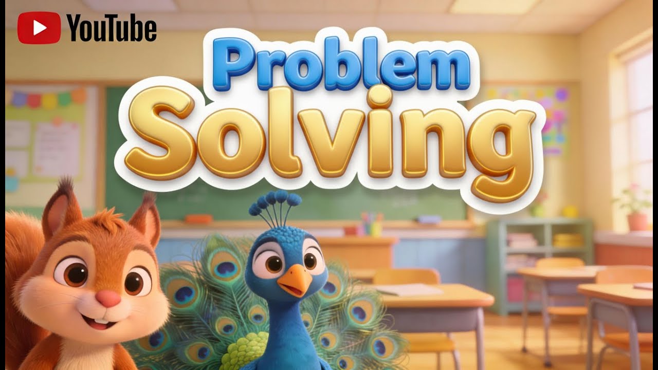 Problem Solving for Kids | Gillo & Peacock Learn English with Fun