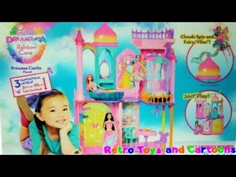 Barbie Dreamtopia Rainbow Cove Princess Castle Commercial Retro Toys and Cartoons