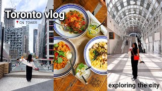 TORONTO VLOG | Exploring the city |📍CN Tower | Ripley's Aquarium🐳 | TEDDY BLAKE UNBOXING👜