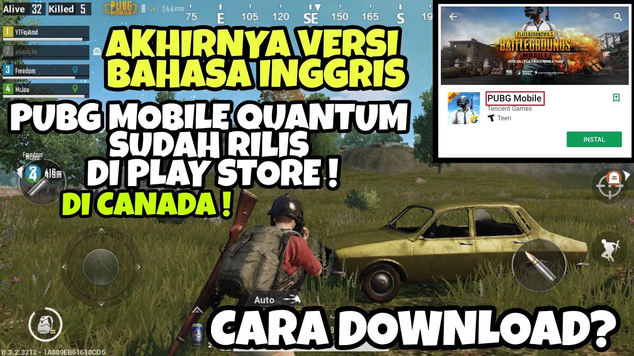 Akhirnya Pubg Mobile Quantum Sudah Versi Bahasa Inggris Di Play - akhirnya pubg mobile quantum sudah versi bahasa inggris di play store