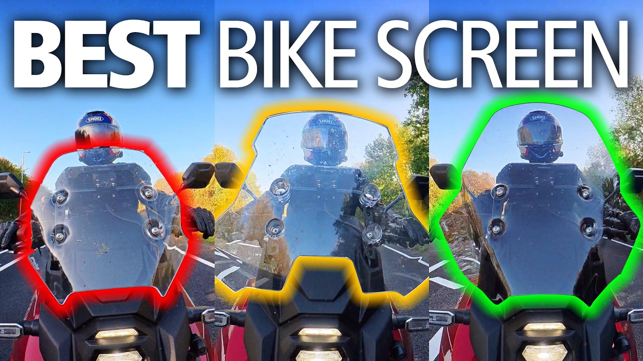 Best screen for your motorcycle: Tall, short, standard or extender?