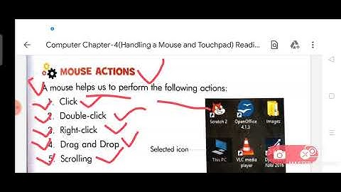 Chapter-4 ( Handling a mouse and touchpad) Reading with Explanation (Part-2)