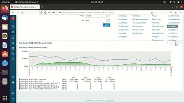 Demo Dashboard Monitoring Menggunakan Aplikasi Zabbix