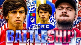 126 Mio Mann JOAO FELIX BATTLESHIP WAGER 😱 Atletico Madrid SPECIAL 🔥 vs Nohandgaming FIFA 19