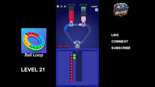 Famous Ball Loop Level 21 Walkthrough & Puzzle Solution Net Worth