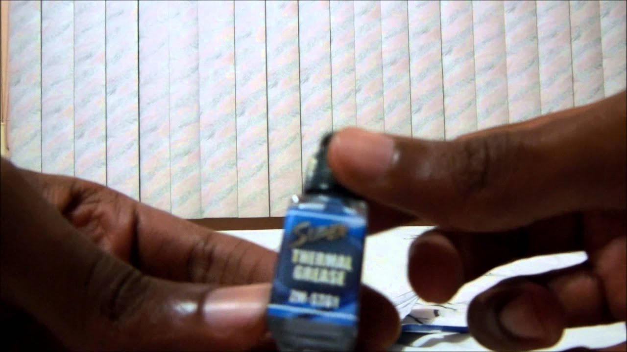 Unboxing Zalman ZM-STG1 Super Thermal Grease - YouTube