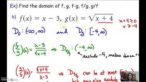 Domain of Combined Functions
