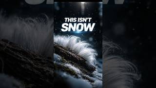 The Ice That Grows Like Hair ❄️ #wildlife #facts #science