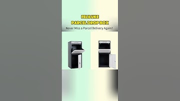 I Love my Package Drop Box of #feliluke No more package anxiety for me #amazonfinds #packagedelivery