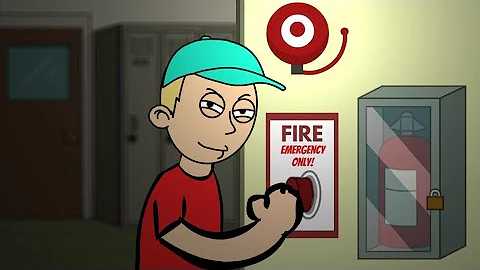 Brendan Pulls The Fire Alarm (GoAnimate)