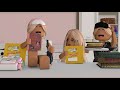 OUR CHAOTIC NIGHT ROUTINE BEFORE SCHOOL! *PACKING* BLOXBURG VOICED RP!