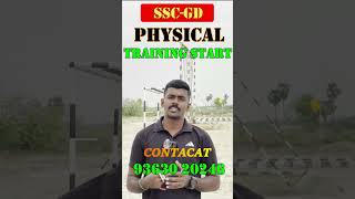SSC-GD PHYSICAL TRAINING START || MUPPADAI VIRUDHUNAGAR CAMPUS || CONTACT - 93630 20247