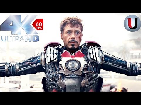 Iron Man: 2 - Iron Man vs Vanko - Suitcase suit Scene - 2010 MOVIE CLIP (4K)