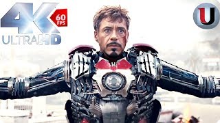 Iron Man: 2 - Iron Man vs Vanko - Suitcase suit Scene - 2010 MOVIE CLIP (4K)