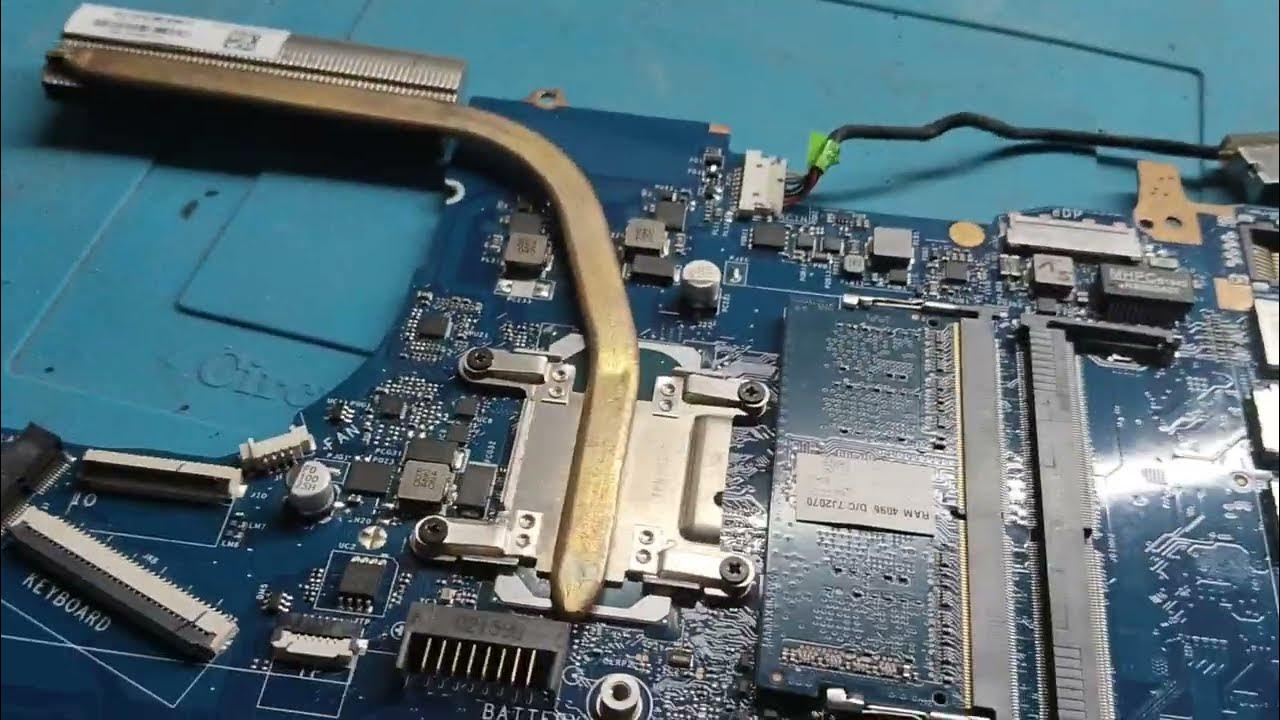 LAJ951P Motherboard not powering on ll HP Dead ll YouTube