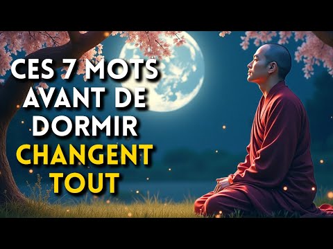 😴 Bouddhisme : 7 mots à dire avant de dormir (ils changent tout)