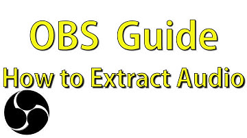 How to Extract MP4 Audio - OBS Multiplatform