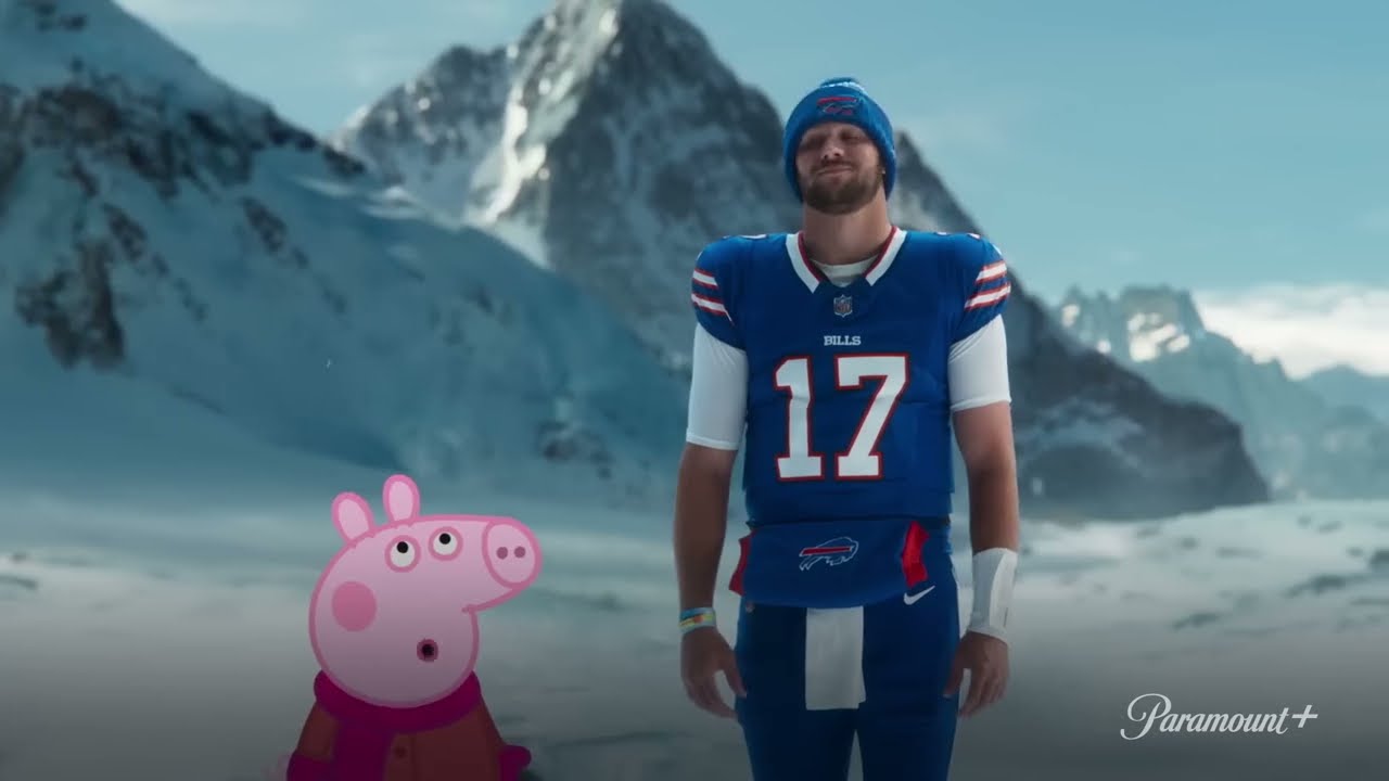 Paramount+ "Crossfire" Super Bowl 2024 Commercial with Josh Allen