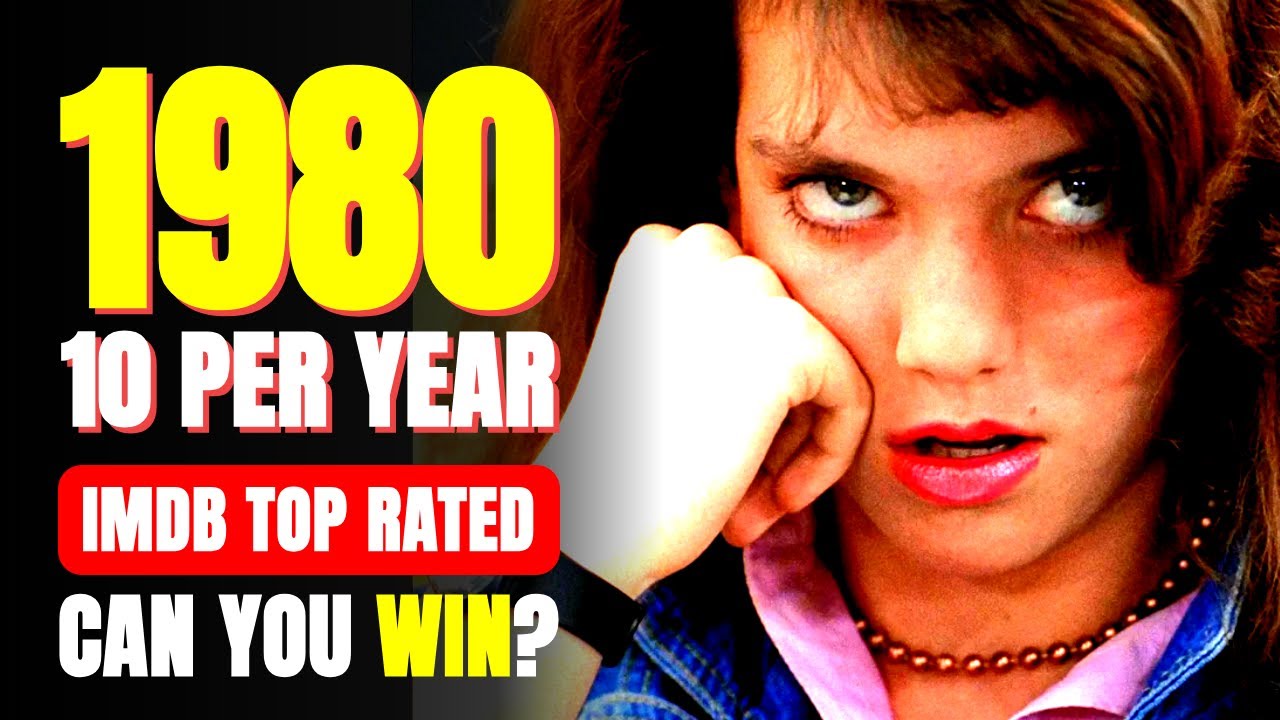 Can You Guess the 10 Highest-Rated Films from Each Year of the 1980s?