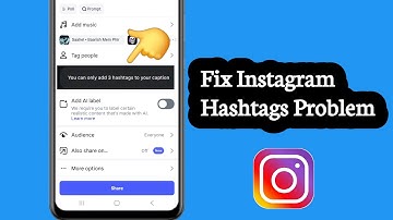 Instagram Hashtag Problem | Fix You can only add 3 hashtags to your caption On Instagram