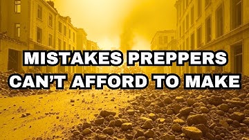Be Ready For a Societal Collapse | The Mistakes Preppers Can