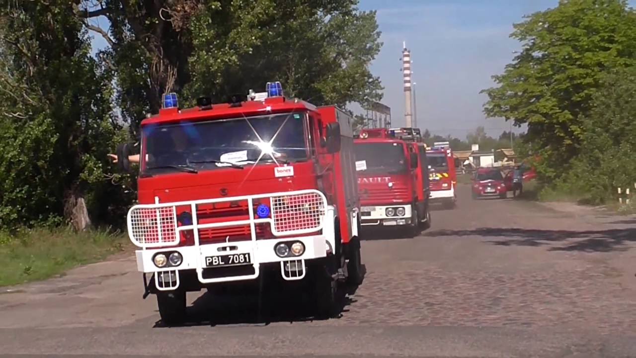 Alarmowo jednostki JRG i OSP na ćwiczenia "Katastrofa 2016"