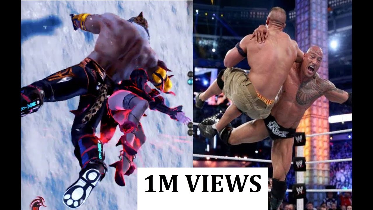 Tekken 7 King moves in WWE