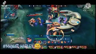 story'wa Mobile legend 30 detik Maniac Hero Harley 🥴