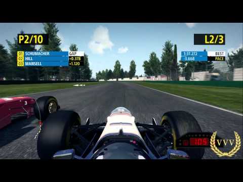 F1 2013 Hill Vs Schumacher Race - video 1 of 3