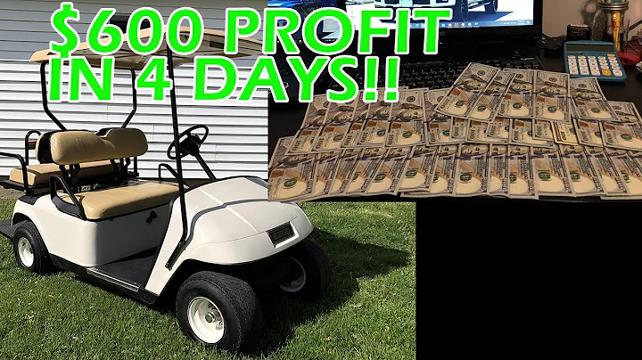 Guadagna un grande profitto comprando e vendendo un carrello da golf!