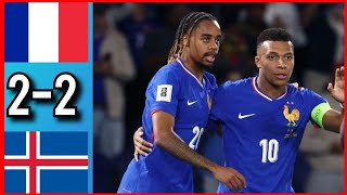 Island vs France 2-2 Highlights | World Cup 2026 Qualifiers 