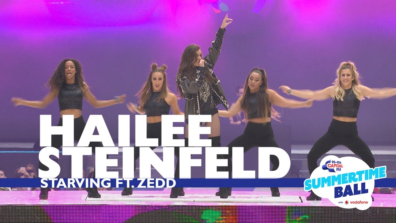 Hailee Steinfeld Starving ft Zedd Live At Capitals Summertime Ball 2017