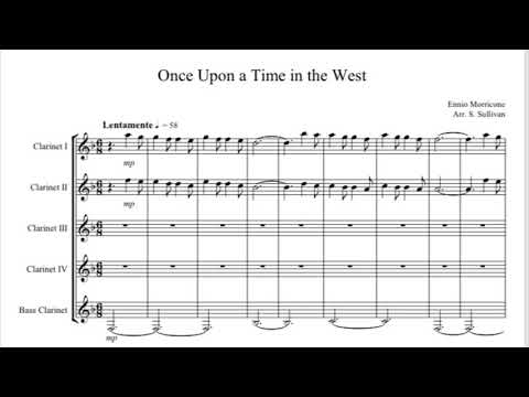 Once Upon a Time in the West - Clarinet Quintet