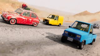 BeamNG Drive - Cars vs RoadRage #18