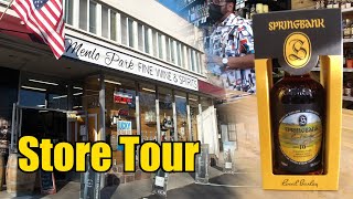 Menlo Park Fine Wines & Spirits - Whisky Store Tour