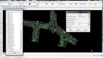 12d Model Survey - 23.0 Triangulating The Data - Creating A Boundary Around The Tin