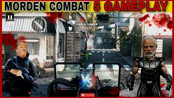 Modern Combat Gameplay | 4k android #games #ytshorts #actiongames #newgame #Onenoobgaming