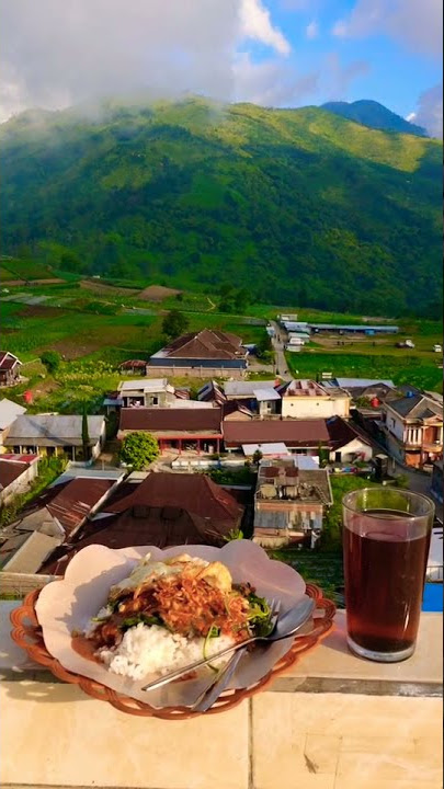 STORY WA IG SARAPAN PECEL DI ATAS TAWANGMANGU