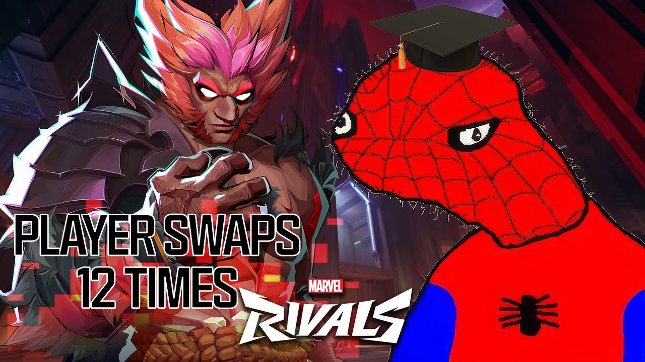 Ragebait Spider-Man BULLIES DPS Player Into SWAPPING 12 TIMES...