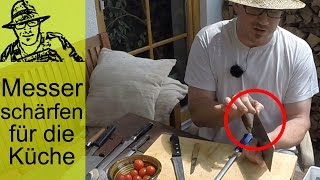 Messer schärfen schnell und einfach - wie die Profis