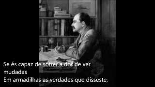 Video thumbnail of "Poesia "Se", Rudyard Kipling (em português)"