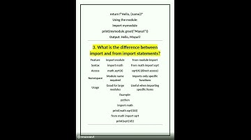 Python File Handling & Modules | Essential for Interviews!#interview#short #education#coding#shorts