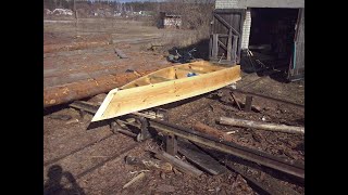 СБОРКА ДЕРЕВЯННОЙ ЛОДКИ посмотрите не пожалеете.WOODEN BOAT ASSEMBLY