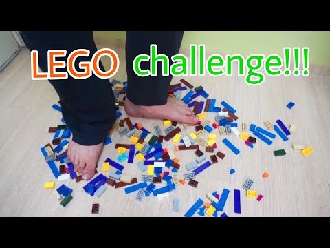 <strong>레고블럭</strong> 밟기첼린지를 해보았다ㅋㅋ (LEGO challenge!!!)