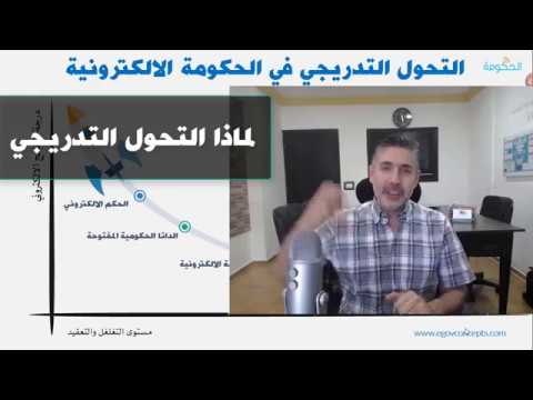 التحول التدريجي في الحكومة الالكترونية