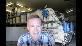 Using centrifugal force to study natural hazards