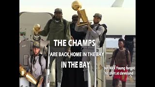 Golden State Warriors RETURN HOME in the Bay [2018 NBA Champs]