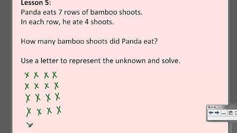 3rd Grade Multiplication Word Problem with an Array