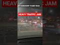 Ghodbunder Thane Road Heavy Traffic Jam at Midnight