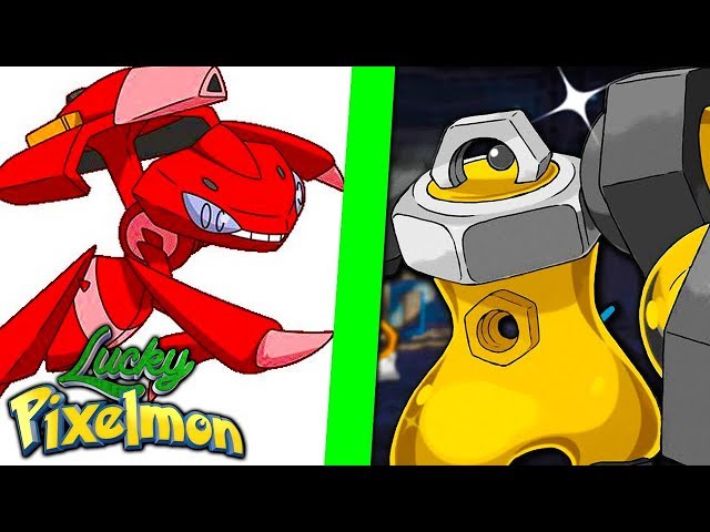 Pokémon Fóssil Mítico Genesect no Minecraft Pixelmon 